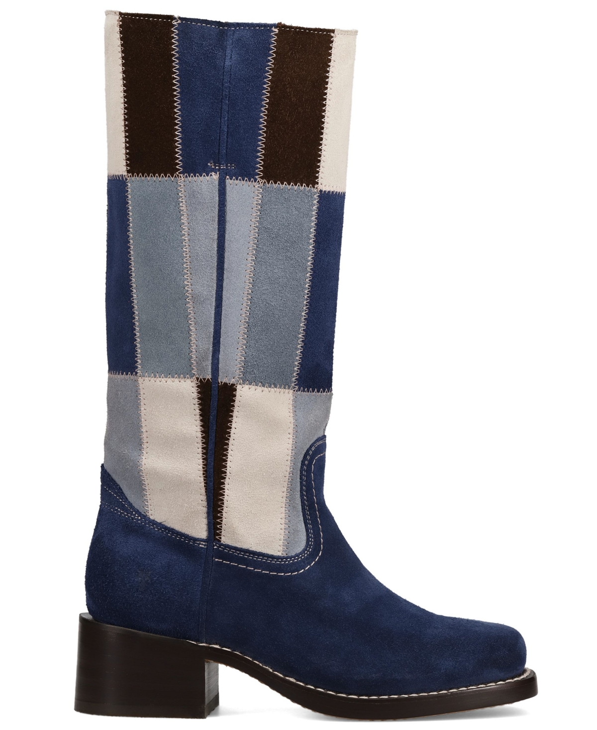 Frye Women's Campus Patchwork Pull-On Boots