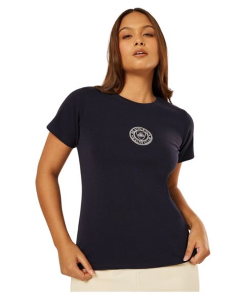 Женский топ Be Athletica Health Club T-Shirtt, цвет: Тёмно-синий