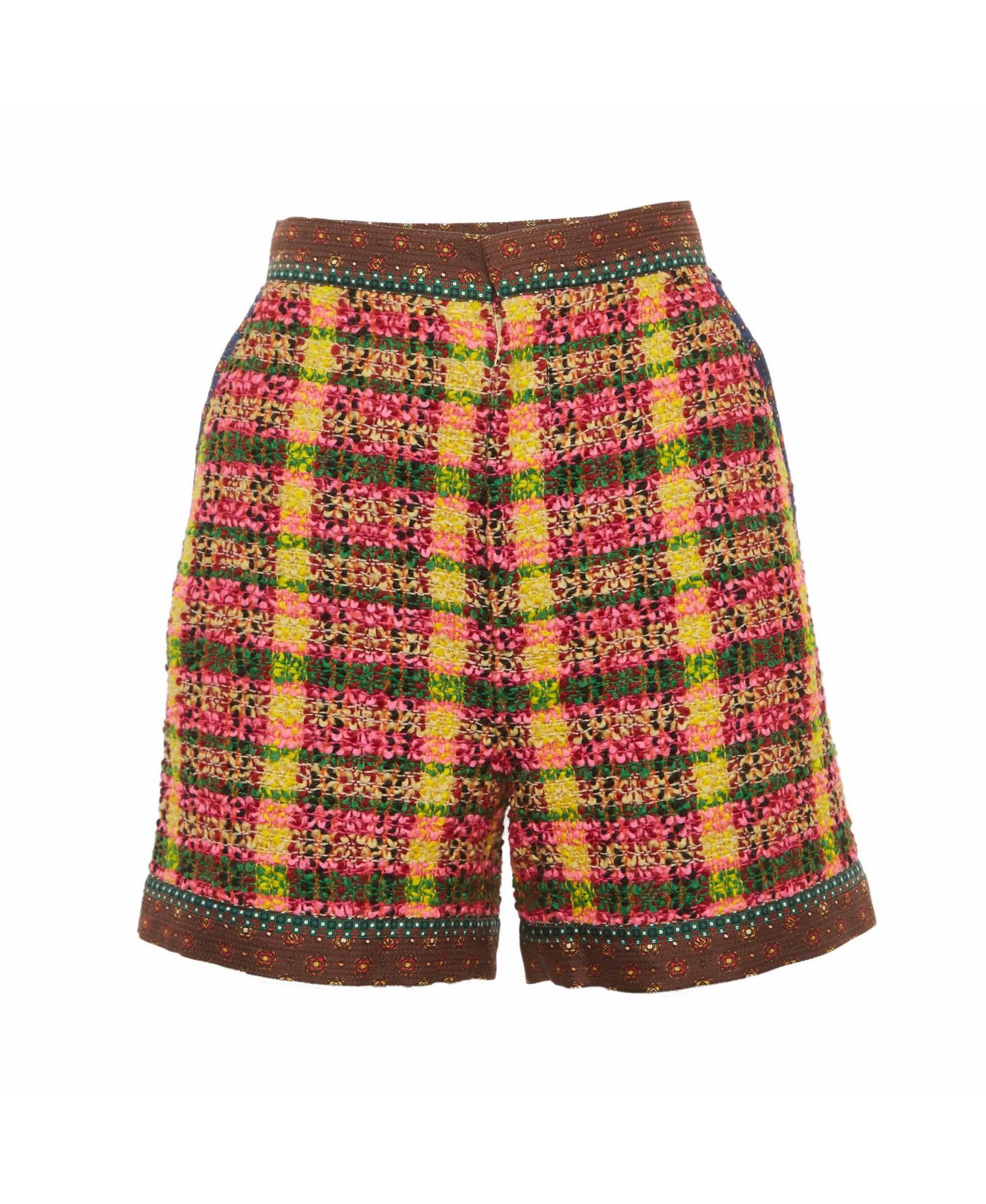 Women's High-Waisted Tweed Shorts, 7" Inseam