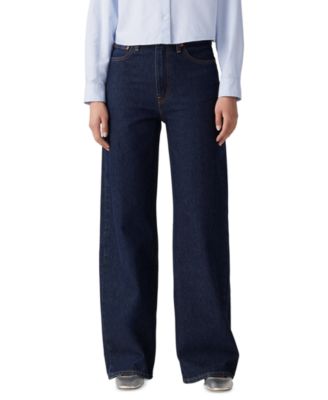 Premium Women's Ribcage Wide-Leg Jeans