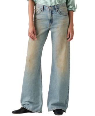 Women's Premium Mid-Rise Loose Bootcut Jeans