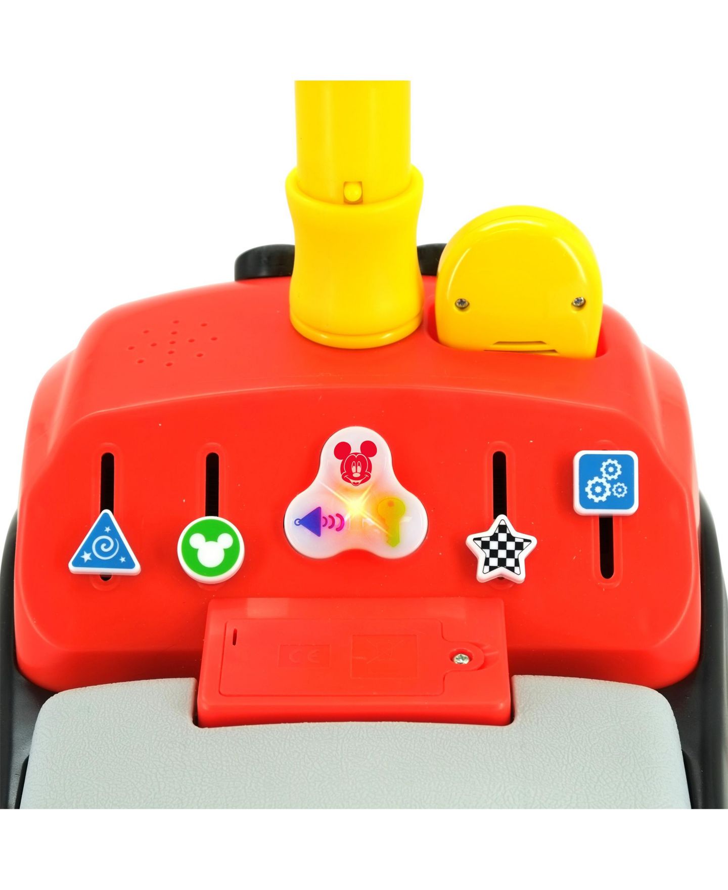 Детская игрушка Kiddieland Foldable Handle Ride-On Mickey Mouse With Engaging Sounds, Ages 1+ — фото 5