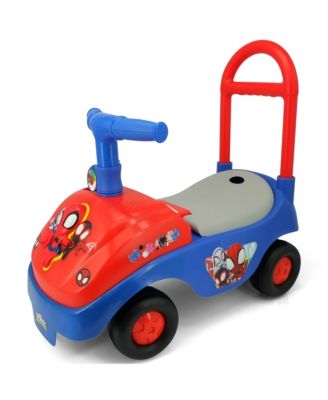 Spidey Foldable-Handle Interactive-Dashboard Ride-On, Ages 1+