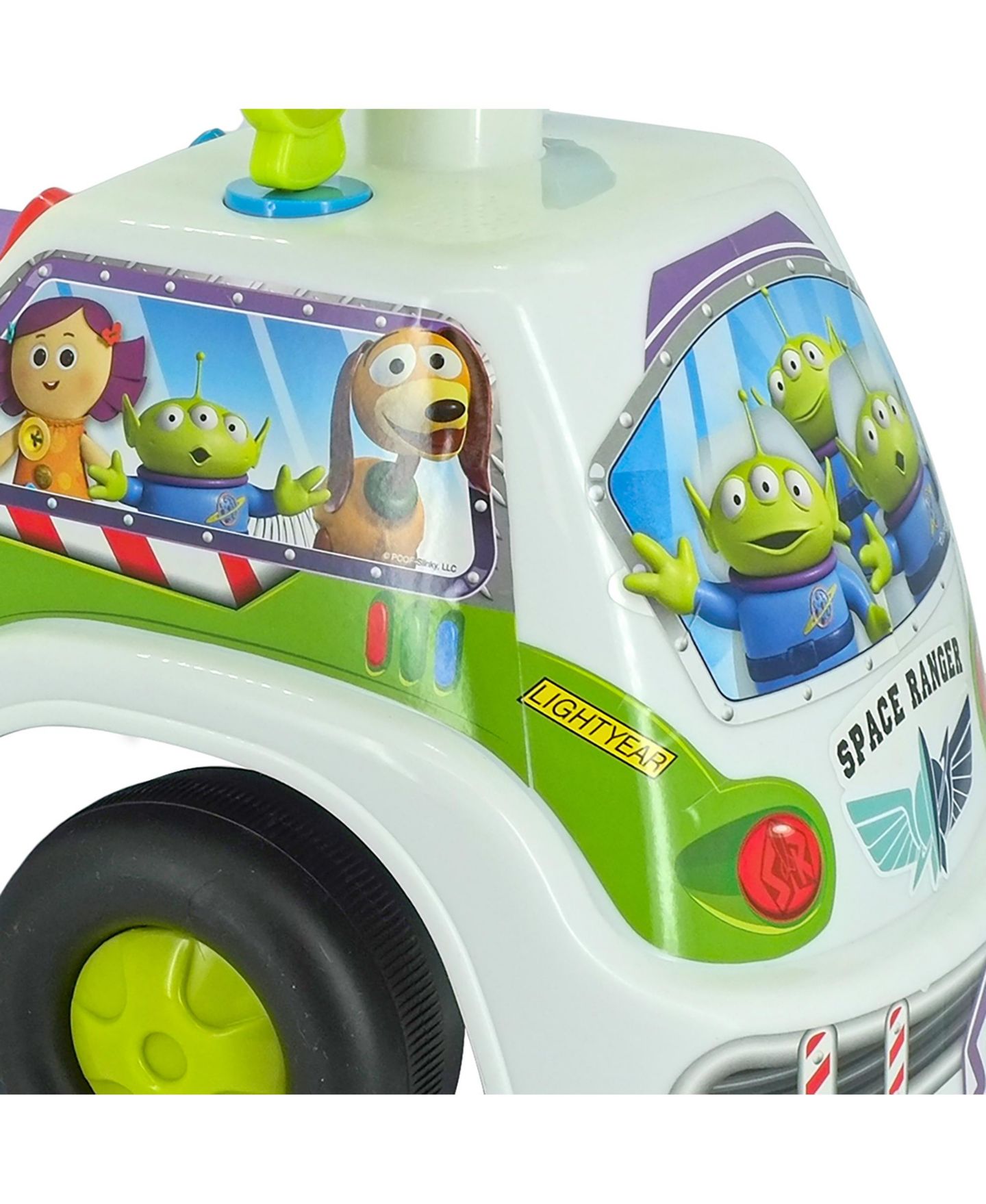 Детская игрушка Kiddieland Lights N' Sounds Adventure Ride-On Buzz Lightyear with Lights and Sounds, Ages 1+ — фото 6