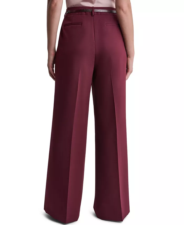 Women's Pleated Wide-Leg Pants - thumbnail 5
