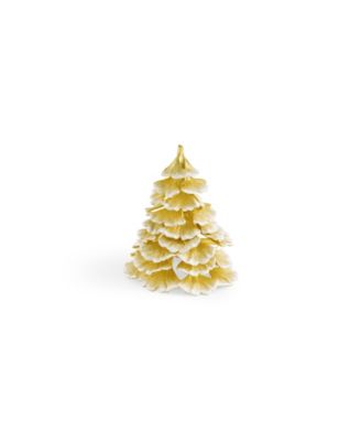 6.25" Ginkgo Frost Christmas Tree 