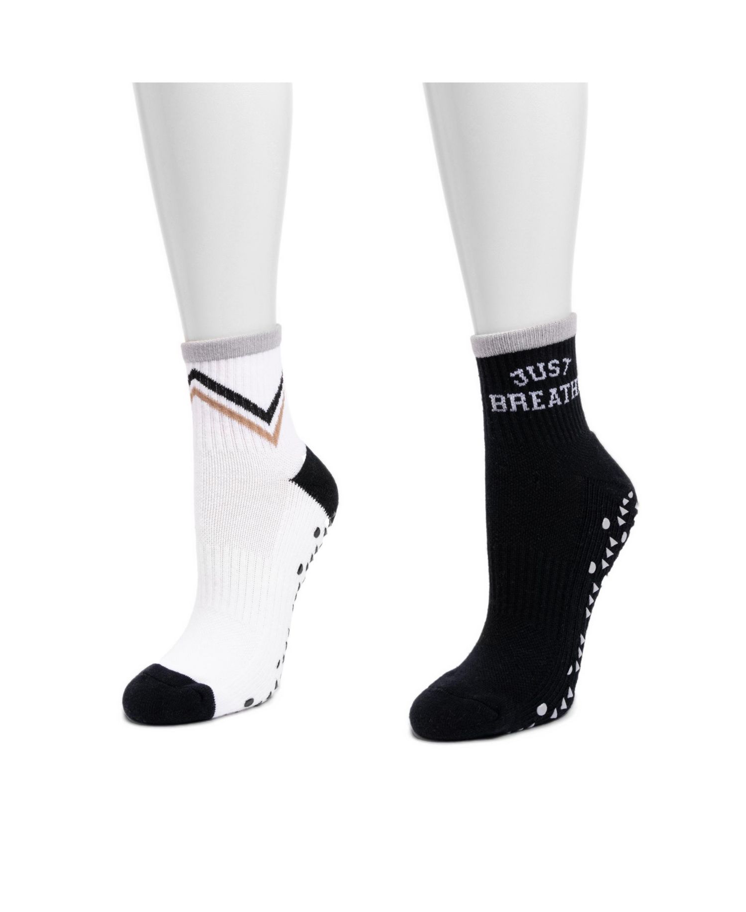 Women's Studio Socks 2 Pair Pack Quarter Crew