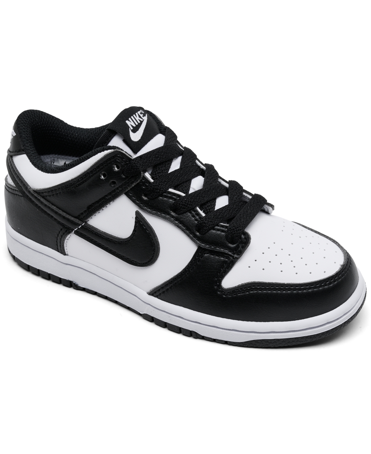 Nike Little Girls Dunk Low Leather Sneakers from Finish Line