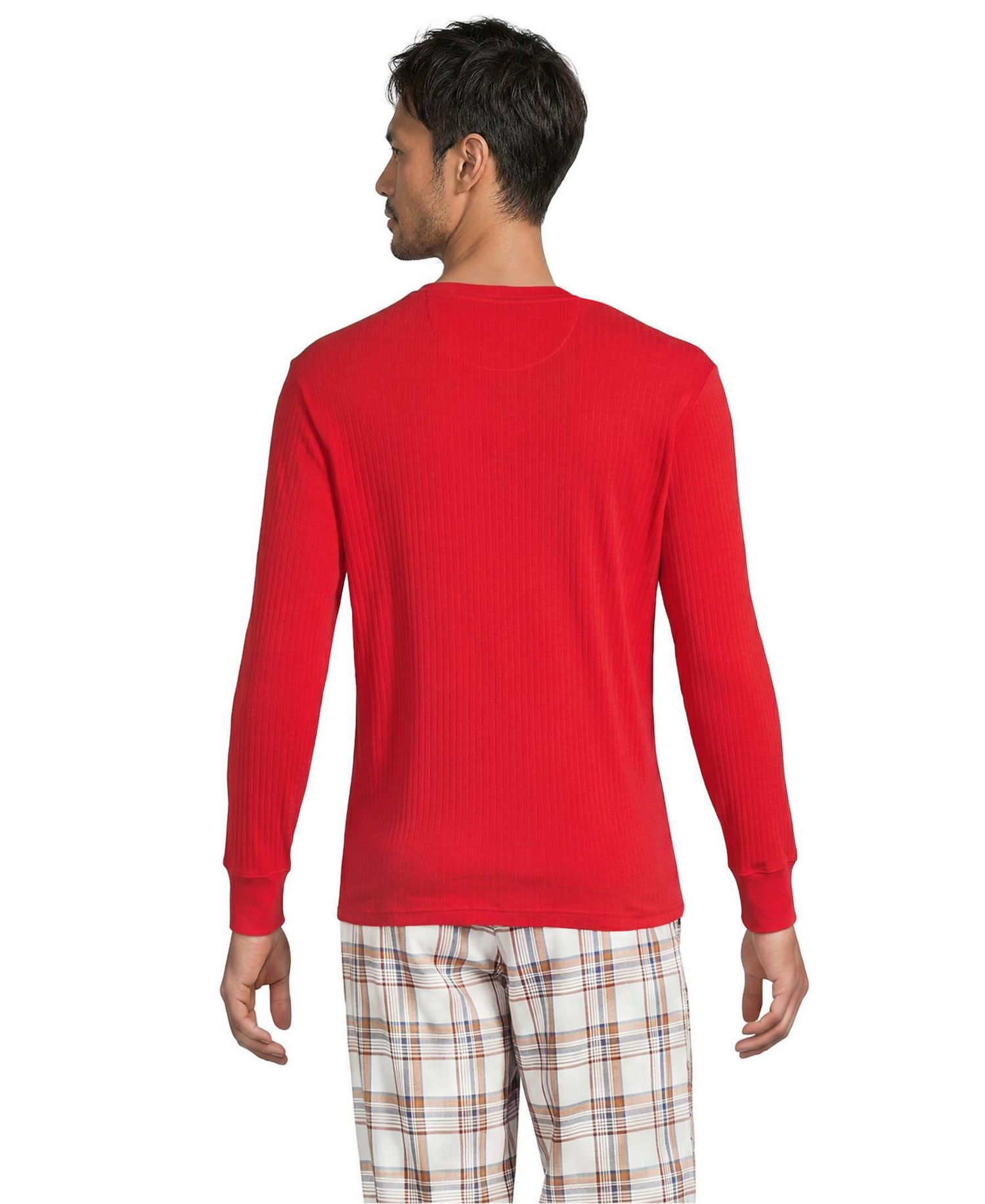 Men's Knit Rib Pajama Henley