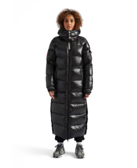 Женская куртка JACK1T High Collar Maxi Puffer, цвет: Чёрный