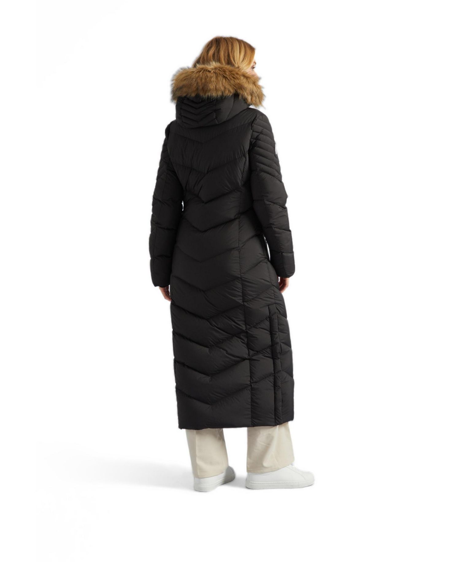 Women's High Neck Maxi Puffer Coat