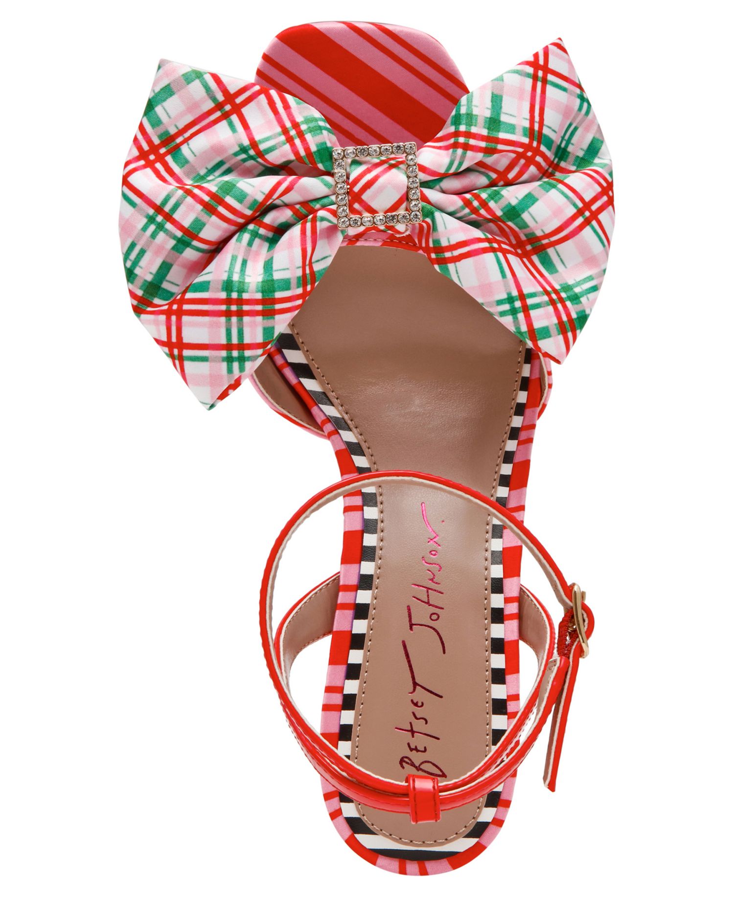 Women's Rudolph Square Toe Ankle Strap Sculptural Heel Sandals