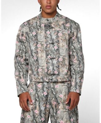 Men's Thrasher Tree Camo Oversized Unlined Denim Jacket
