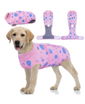 Soft Stretch Recovery Suit for Dogs, Post-Op Surgical Protective Bodysuit, E-Collar Alternative