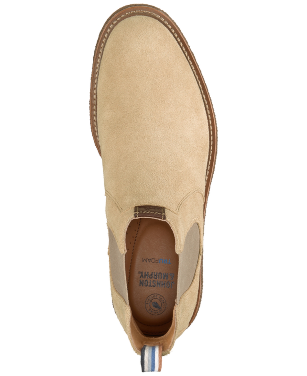 Johnston & Murphy Men's Clint Suede Chelsea Boots