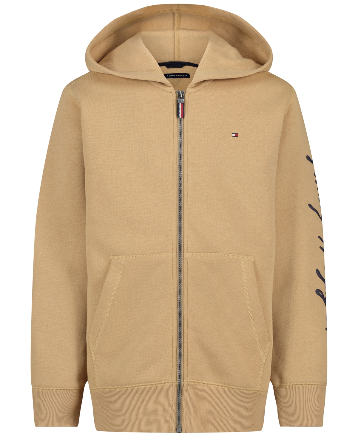Tommy Hilfiger Boys' 8-20 Signature Full-Zip Fleece Hoodie