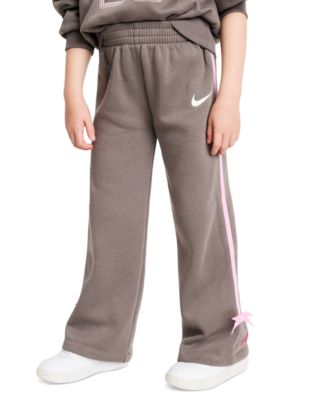Girls' 4-6X Bow-Detail Wide-Leg Pants