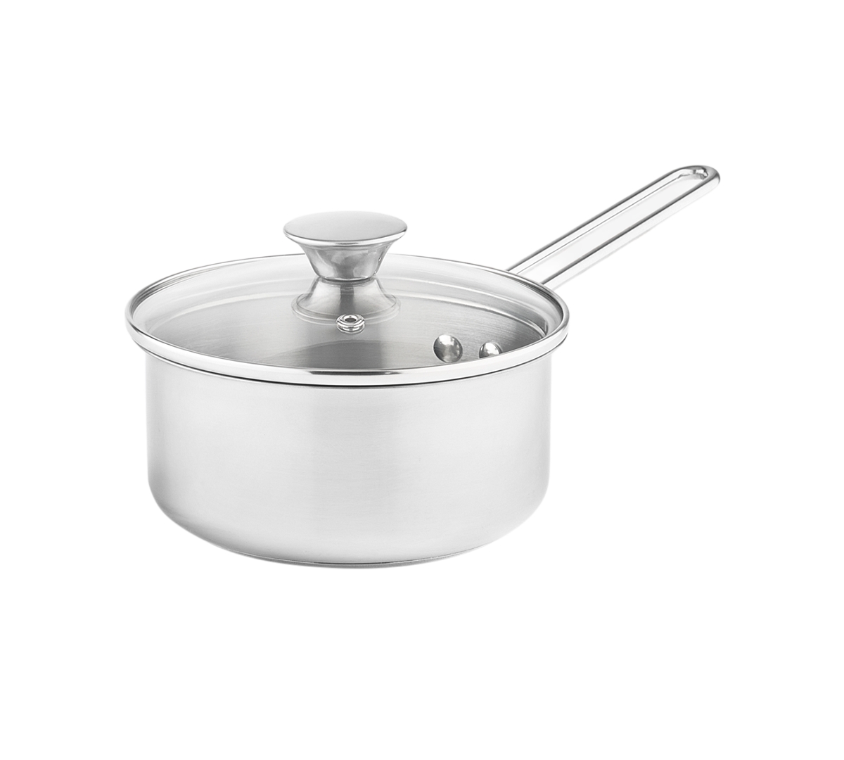 Arch Studio Stainless-steel 1.5-quart Saucepan, Macy's Exclusive In Silver