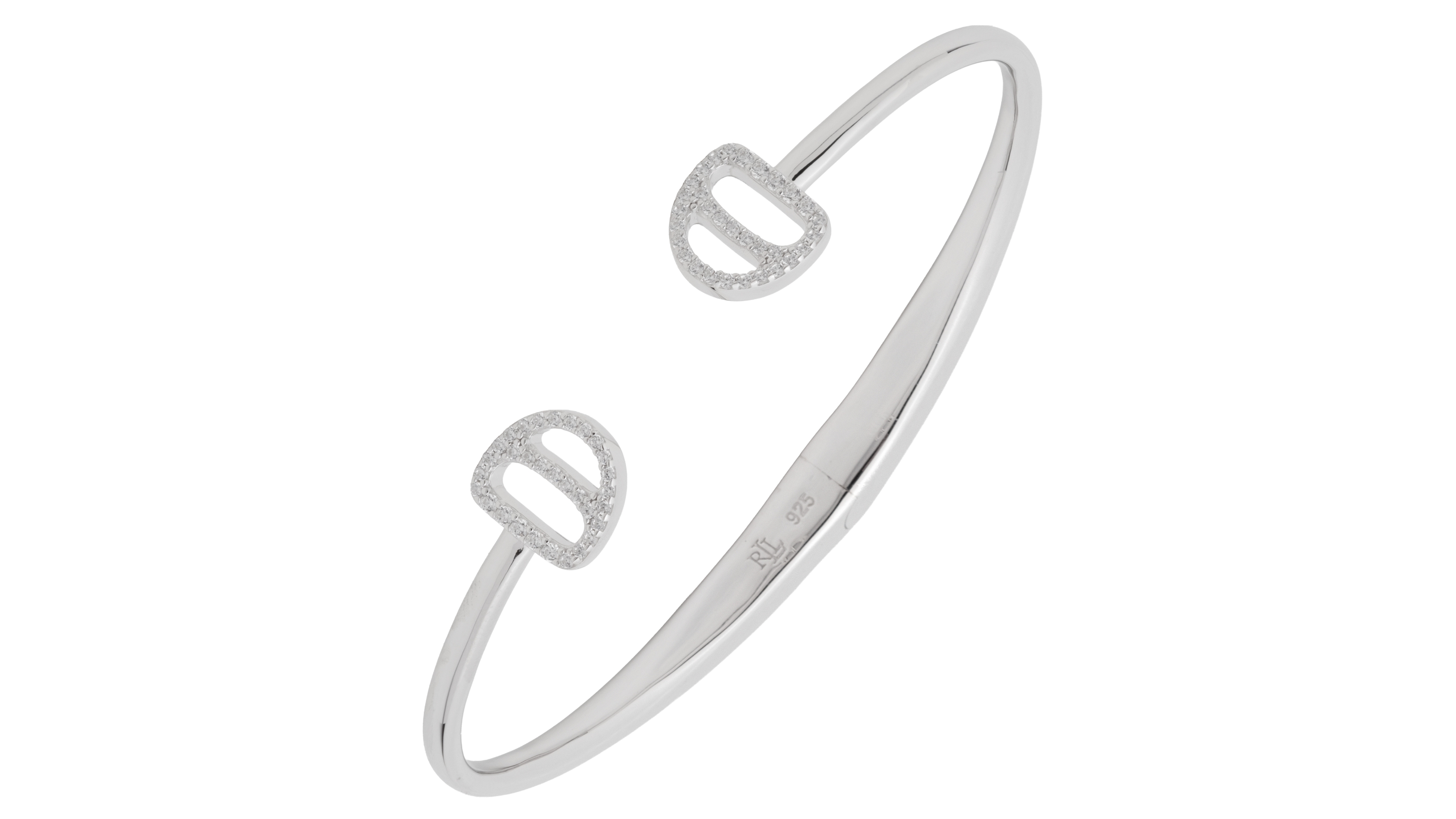 Lauren Ralph Lauren Cubic Zirconia Equestrian Cuff Bracelet