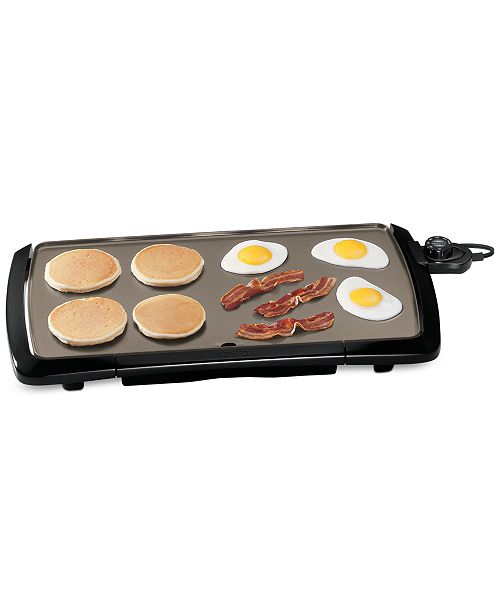 Presto 07055 CoolTouch Electric Ceramic Griddle & Reviews Small Appliances Kitchen Macy's