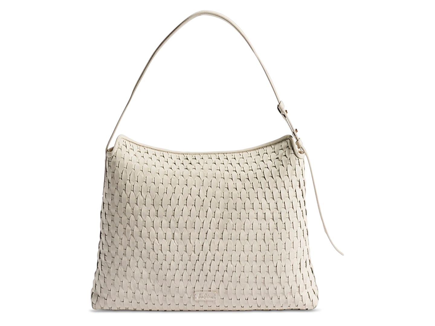Женская сумка Sam Edelman Petty Extra-Large Leather Shoulder Handbag, цвет: Белый — фото 1