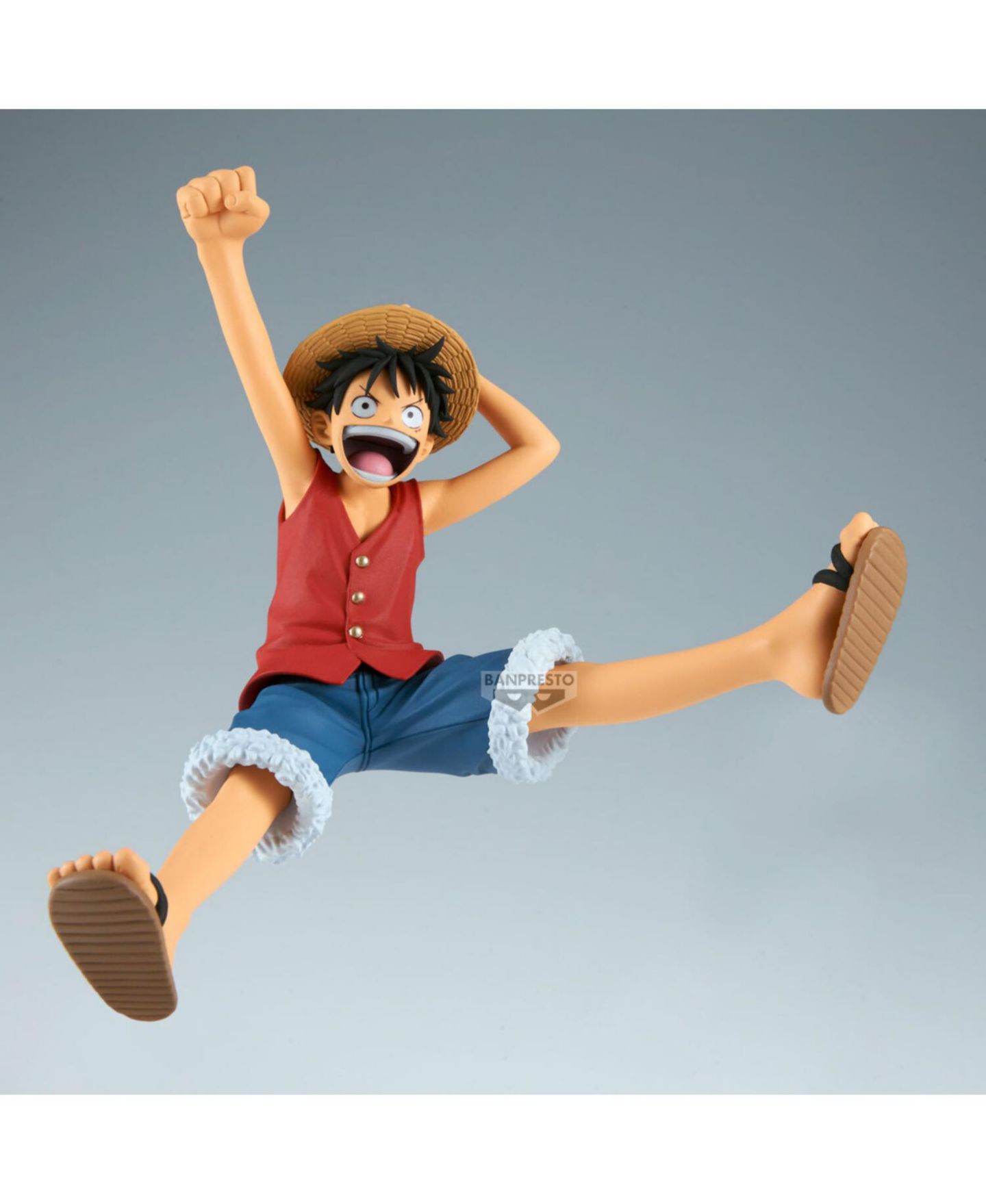 Детская фигурка Banpresto Monkey D. Luffy Romance Dawn Mid-Air Leaping Pose Action Figure, Ages 16+ — фото 2
