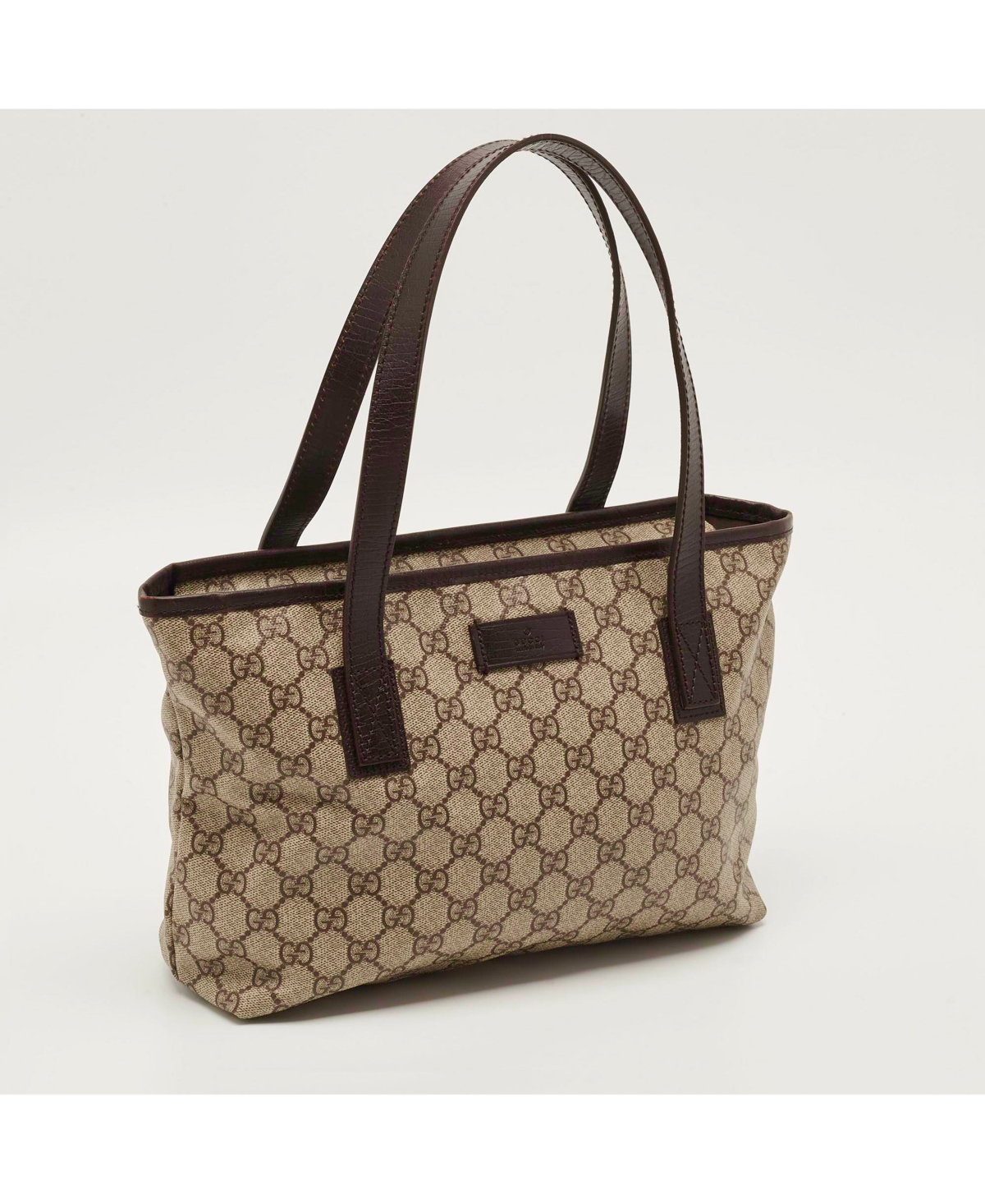Pre-Owned Gucci Bamboo Shopper Leather Tote