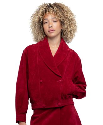 Women's Fired Up Suede Moto Jacket