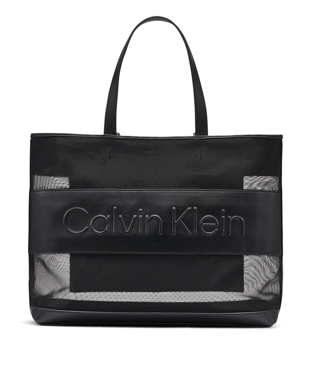 Calvin Klein Aurelia Mesh Large Tote Handbag