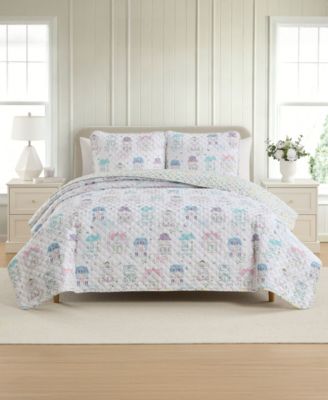 Spice Village Reversible 2-Piece Quilt Set, Twin/Twin XL