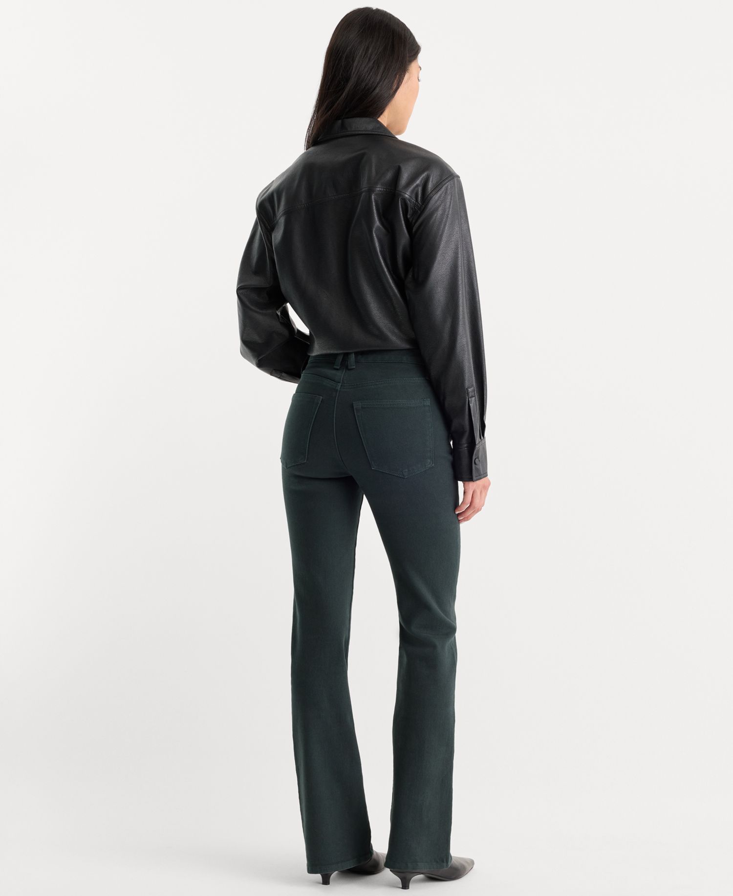 Women's Good Classic High-Rise Bootcut Gap-Proof Waistband Jeans