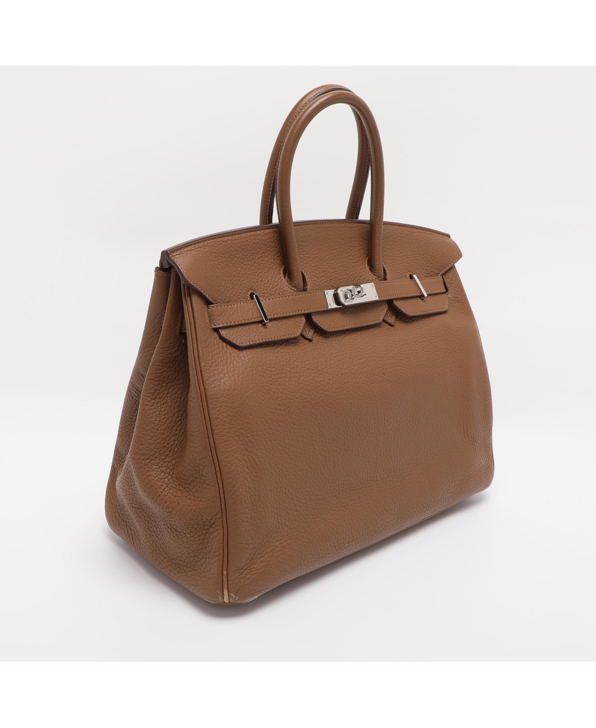 Pre-Owned HERMES Women's Birkin 30 Rouge Leather Tote