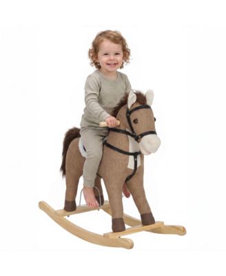 Back and Forth Rocker with Sound Play Rocking Horse, 55 lb. Capacity, Ages 1+