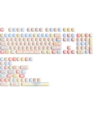 Cute Kitten PBT MOG Profile Keycap Set Compatible with MX Switches