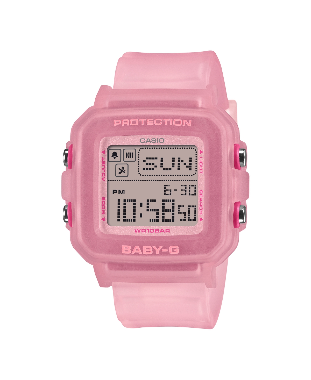 G-Shock Women's Baby-g Pink Resin Watch 39mm - Pink