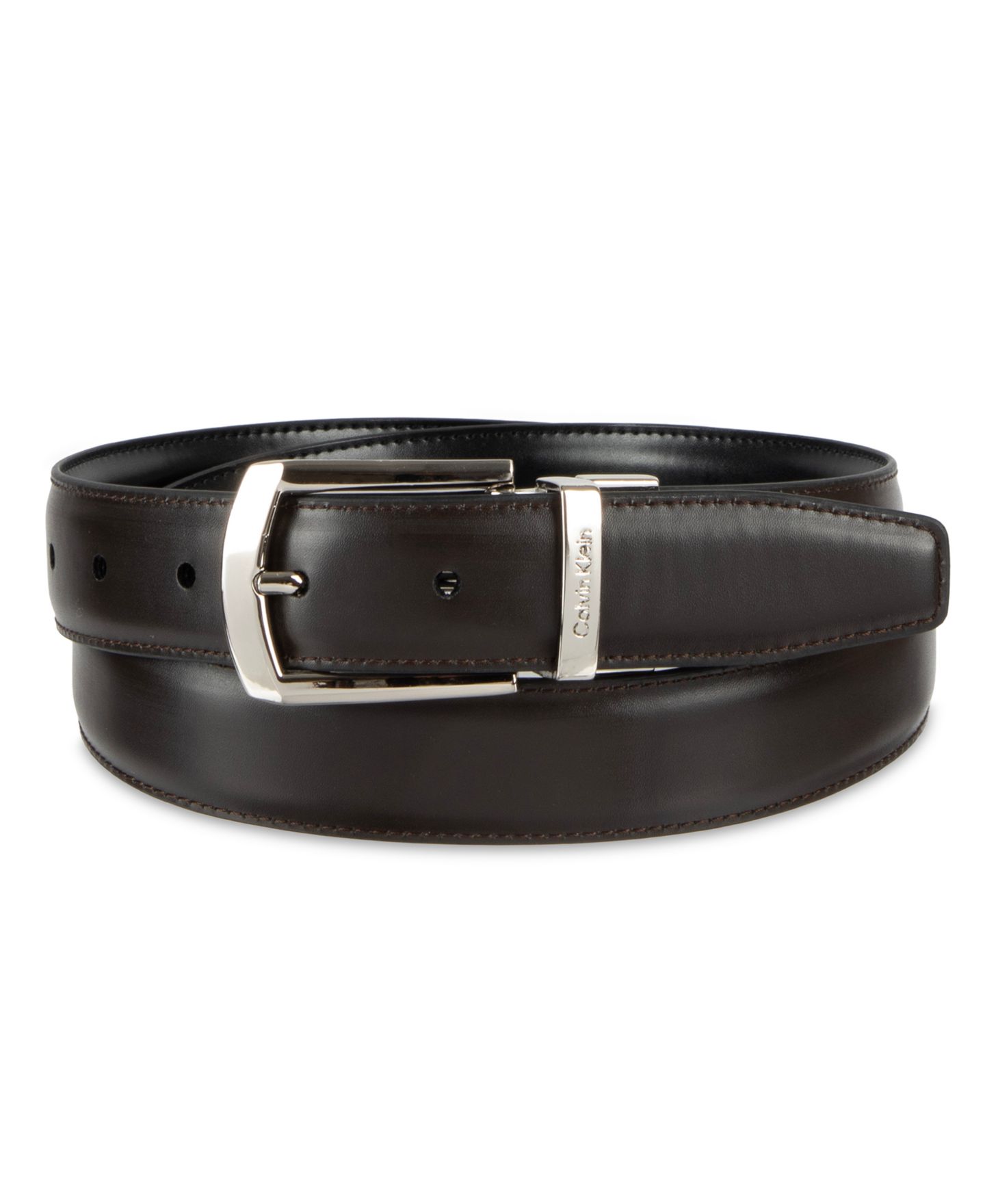 Мужской ремень Calvin Klein Reversible Harness Belt, цвет: Чёрный — фото 1