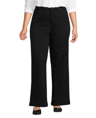Women's High Rise 5 Pocket Wide Leg Chino Pants