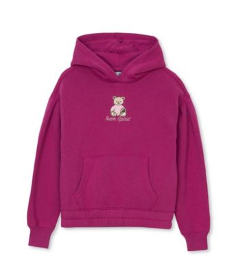 Girls Fleece Pullover Hoodie