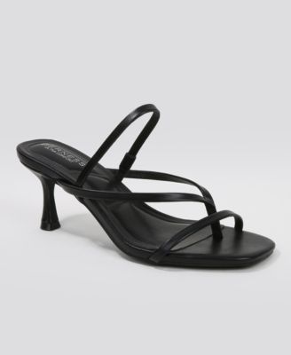 Lili Strappy Thong Kitten Heel Sandals