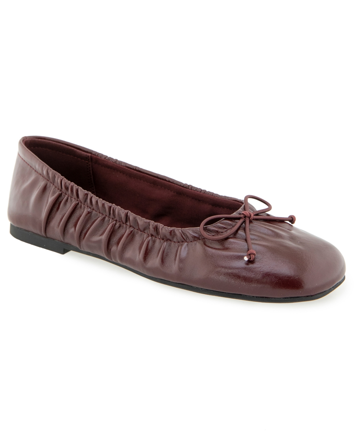 Kenneth Cole Reaction Women's Ringo Ballet Slip-On Flats - Mahogany