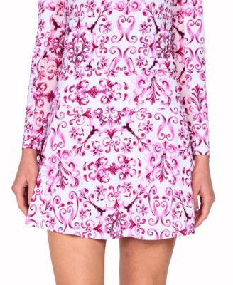 Women's Mini Golf Back Yoke Ruffle Skort