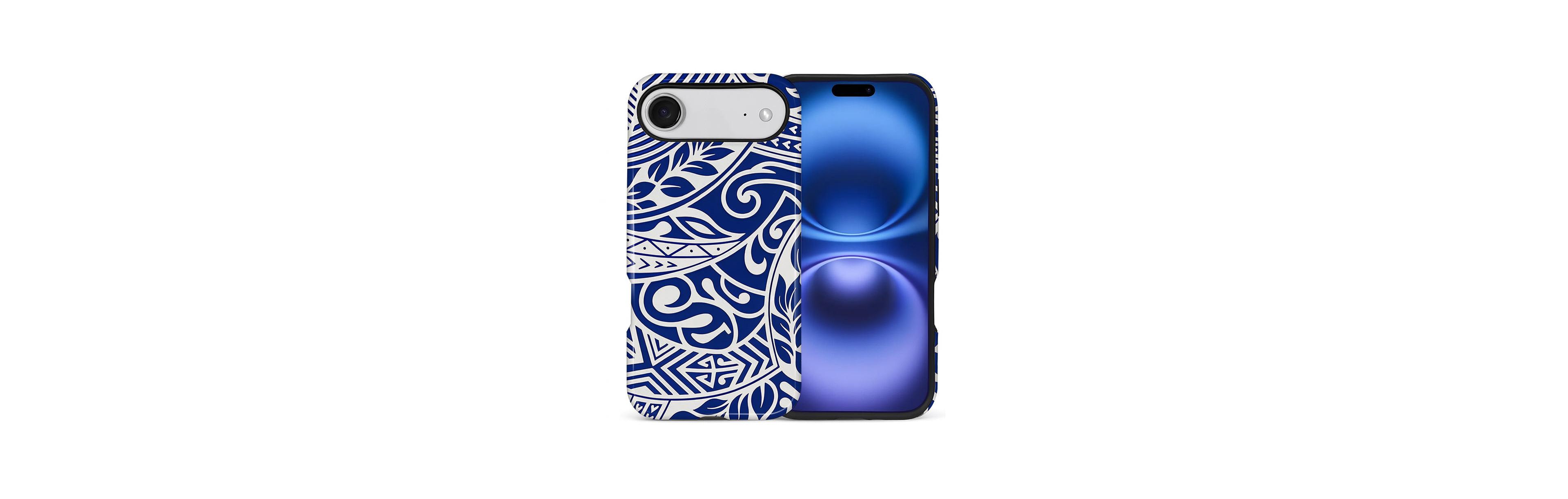 Lamicall Ocean Tribal Flow Dual-Layer Military-Grade iPhone Case Compatible with Apple iPhone Air