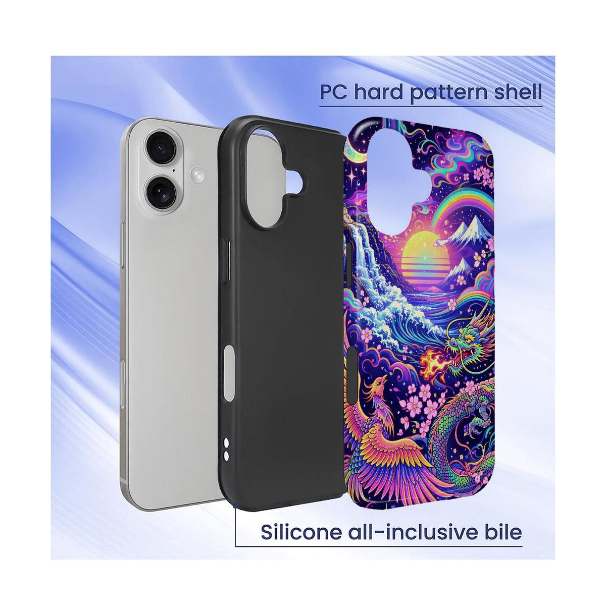 Lisen Celestial Union Dual-Layer Phone Case, Compatible with Apple iPhone 14 Pro