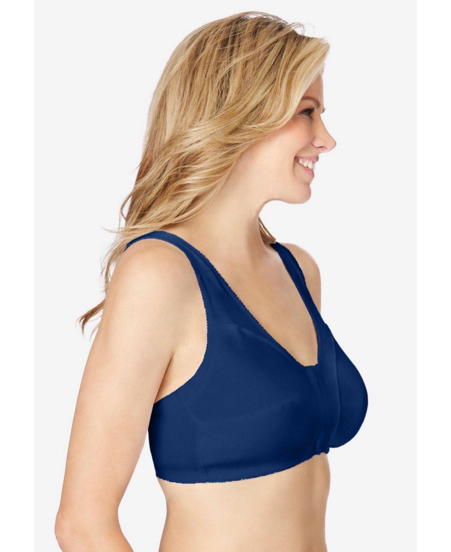 Women's Front-Close Wireless Bra