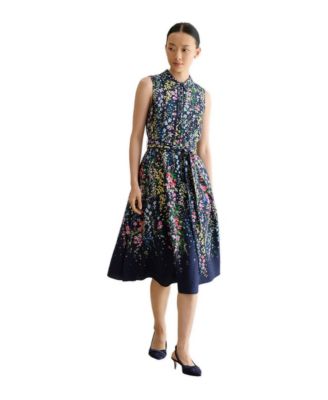 Women's Alberta Floral Midi Shirt Dress