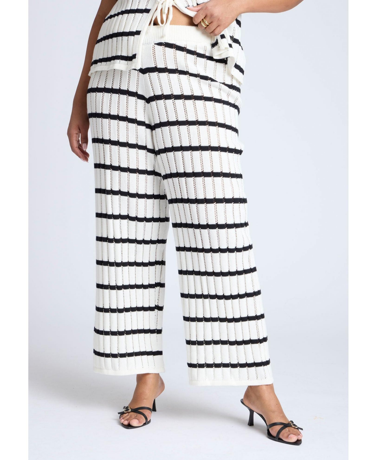 Eloquii Women's Sweater Pull On Pant