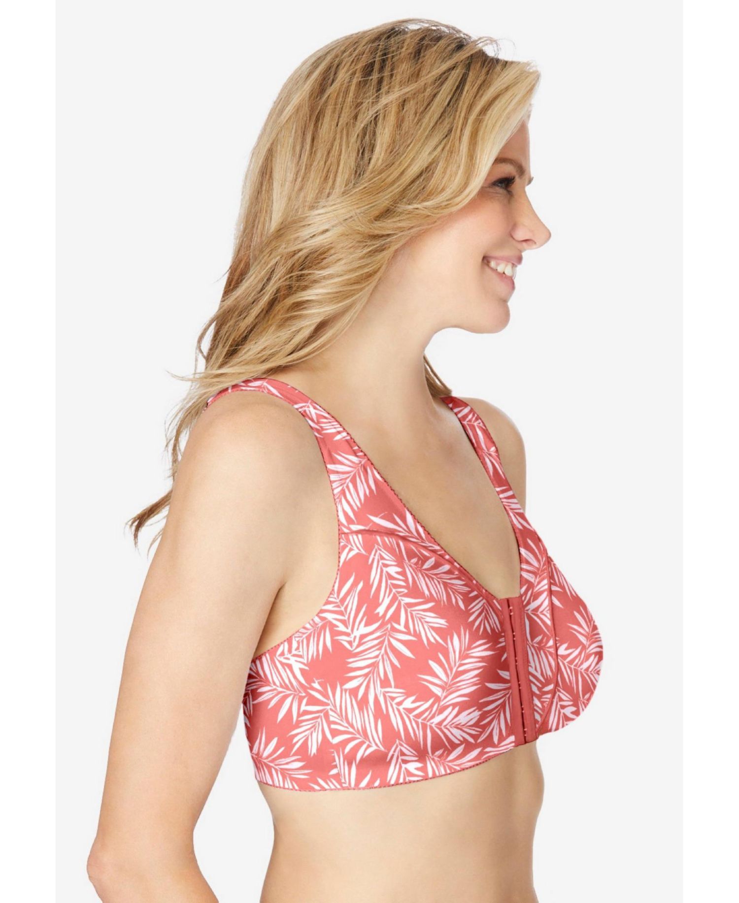 Women's Front-Close Wireless Bra