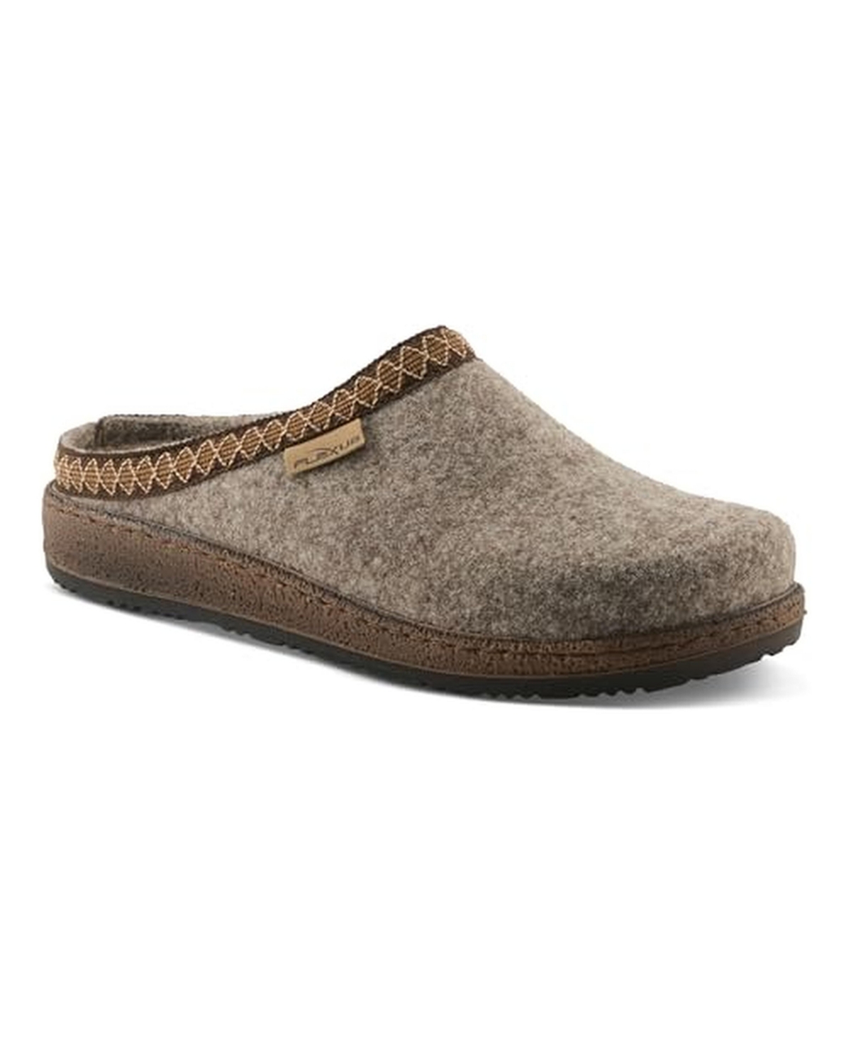 Flexus Women's Snuggee Slides with Removable Insole - Light brown