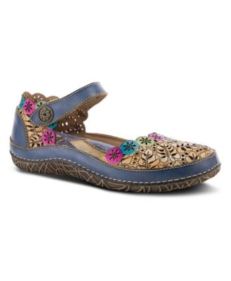 Women's Spring Step KYSANDRA-FLEUR Mary Jane with Adjustable Strap