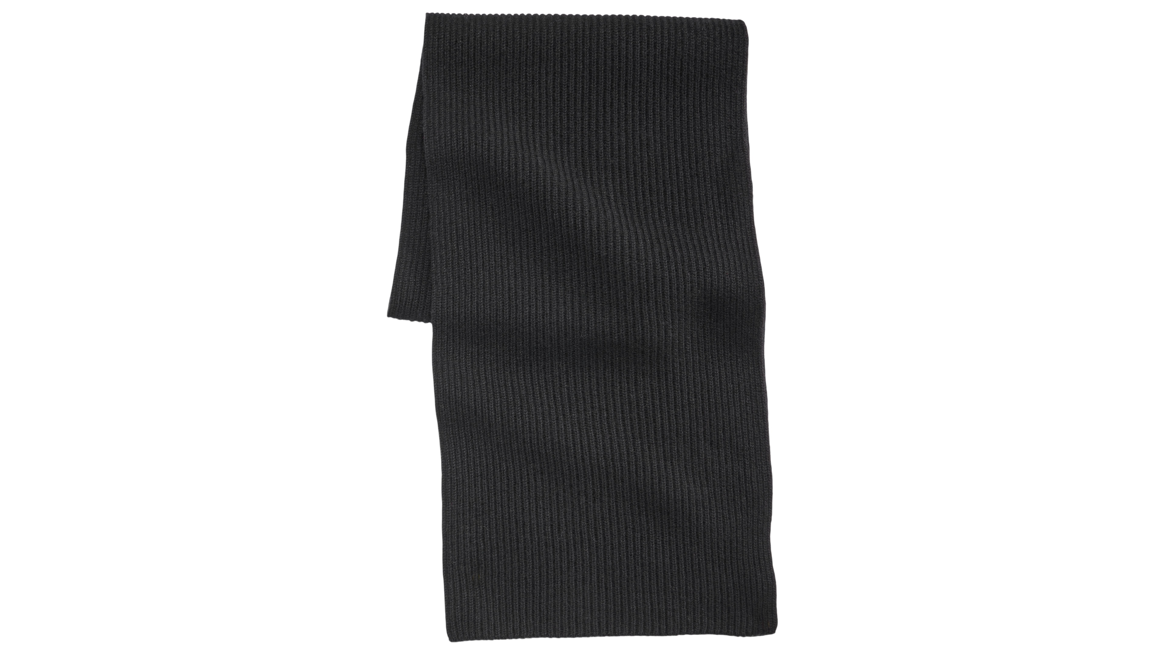 Club Room Men's Cashmere Ribbed-Knit Straight-Line Scarf, 63"L x 11.5"W, Macy's Exclusive